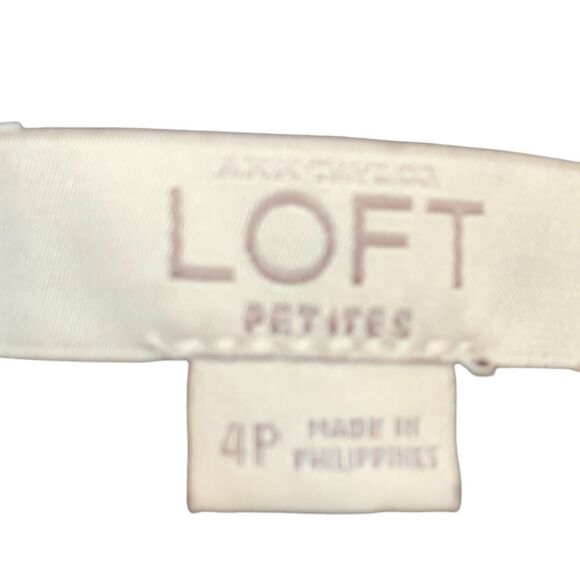 Nwot Ann Taylor LOFT Faux Wrap Tweed Skirt - Picture 7 of 10